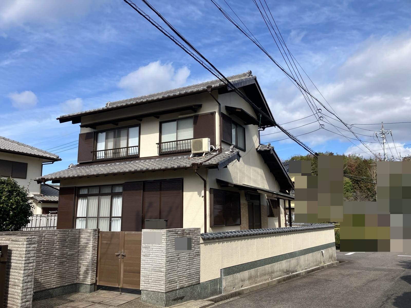 春日井市高森台　外壁塗装工事　完成
