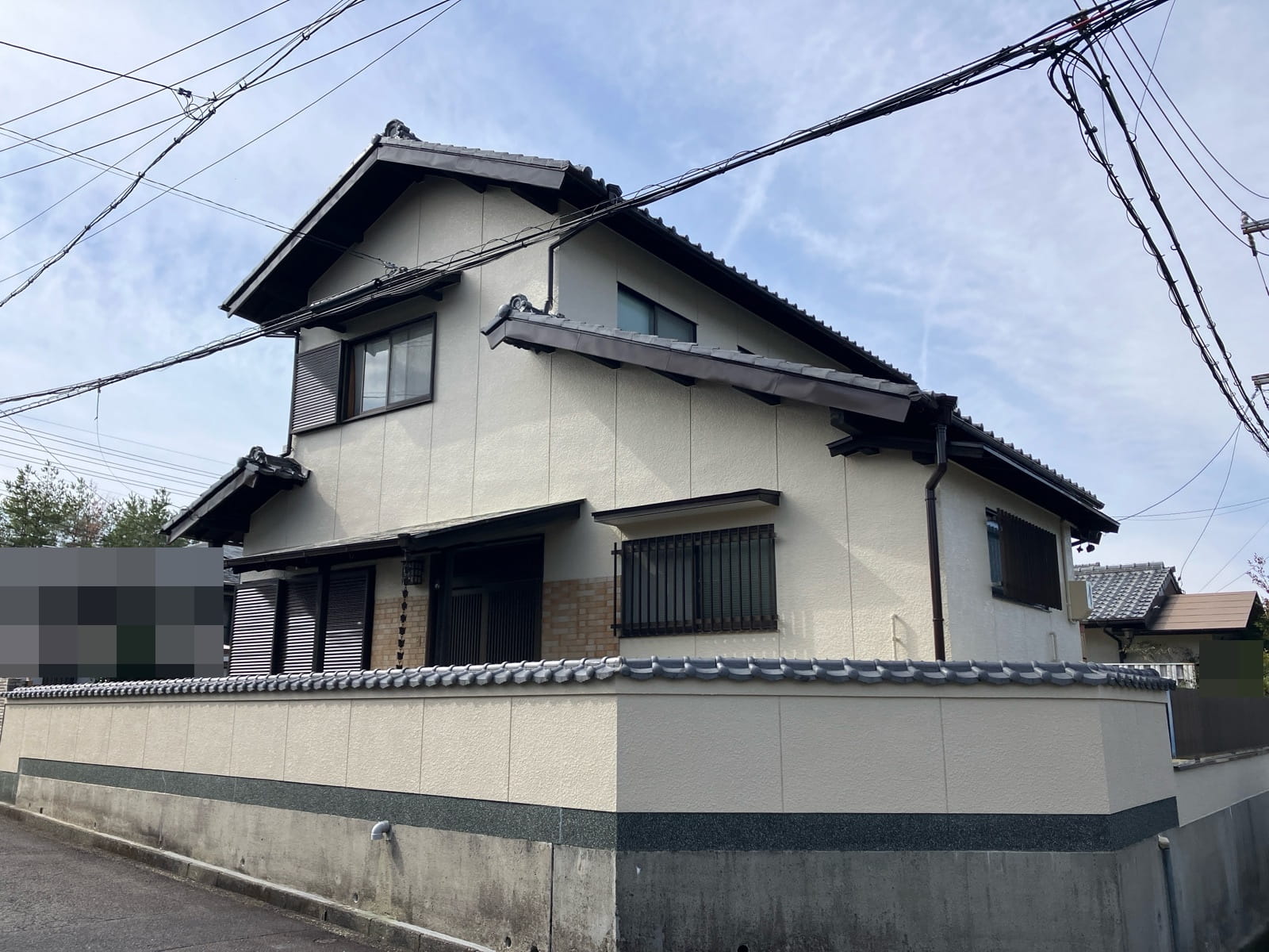 春日井市高森台　外壁塗装工事　完成