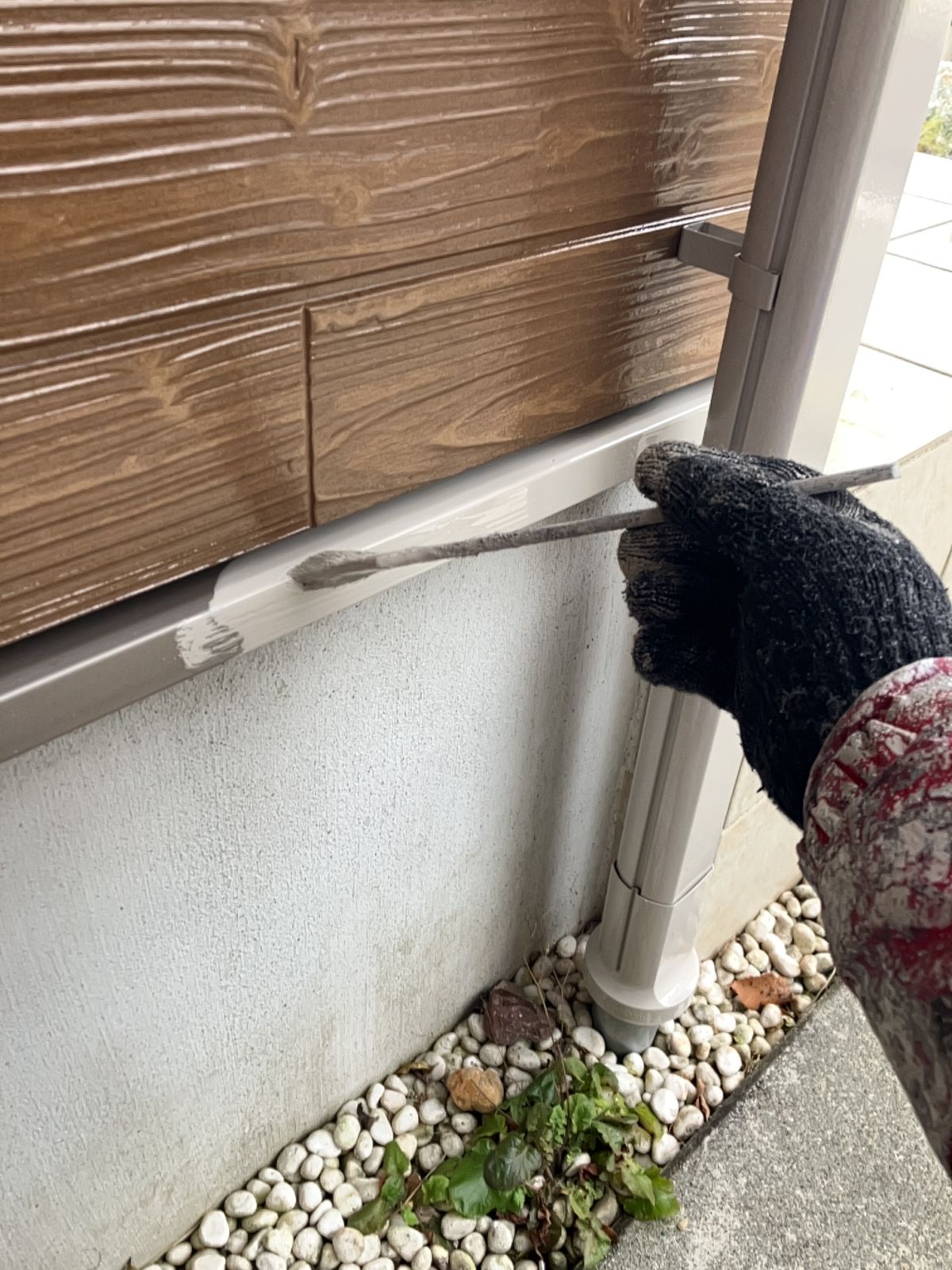 水切りの塗装