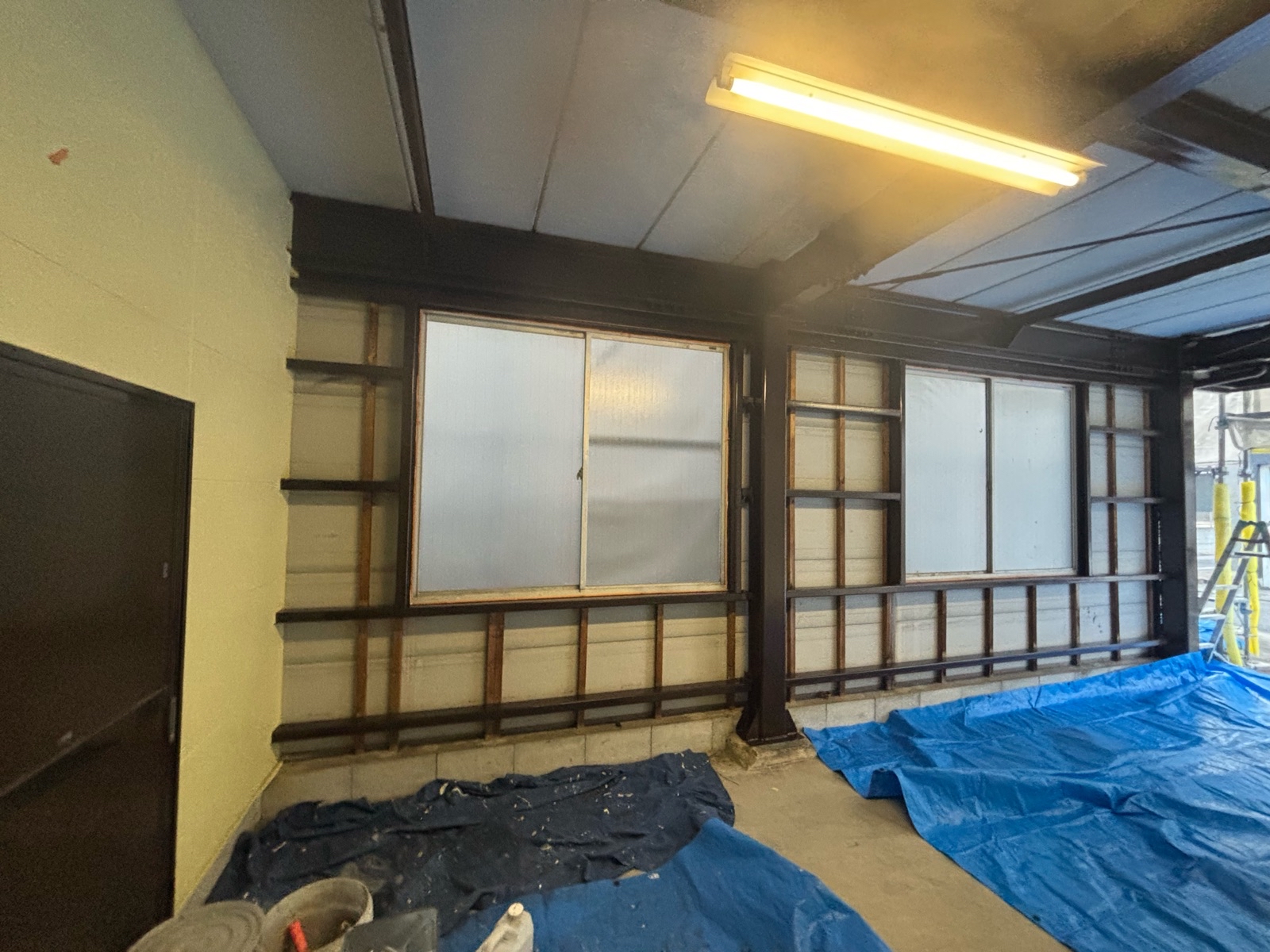 土岐市　屋根板金工事　外壁塗装工事　鉄骨塗装　完成