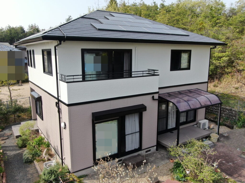 多治見市松坂町 屋根塗装工事 外壁塗装工事