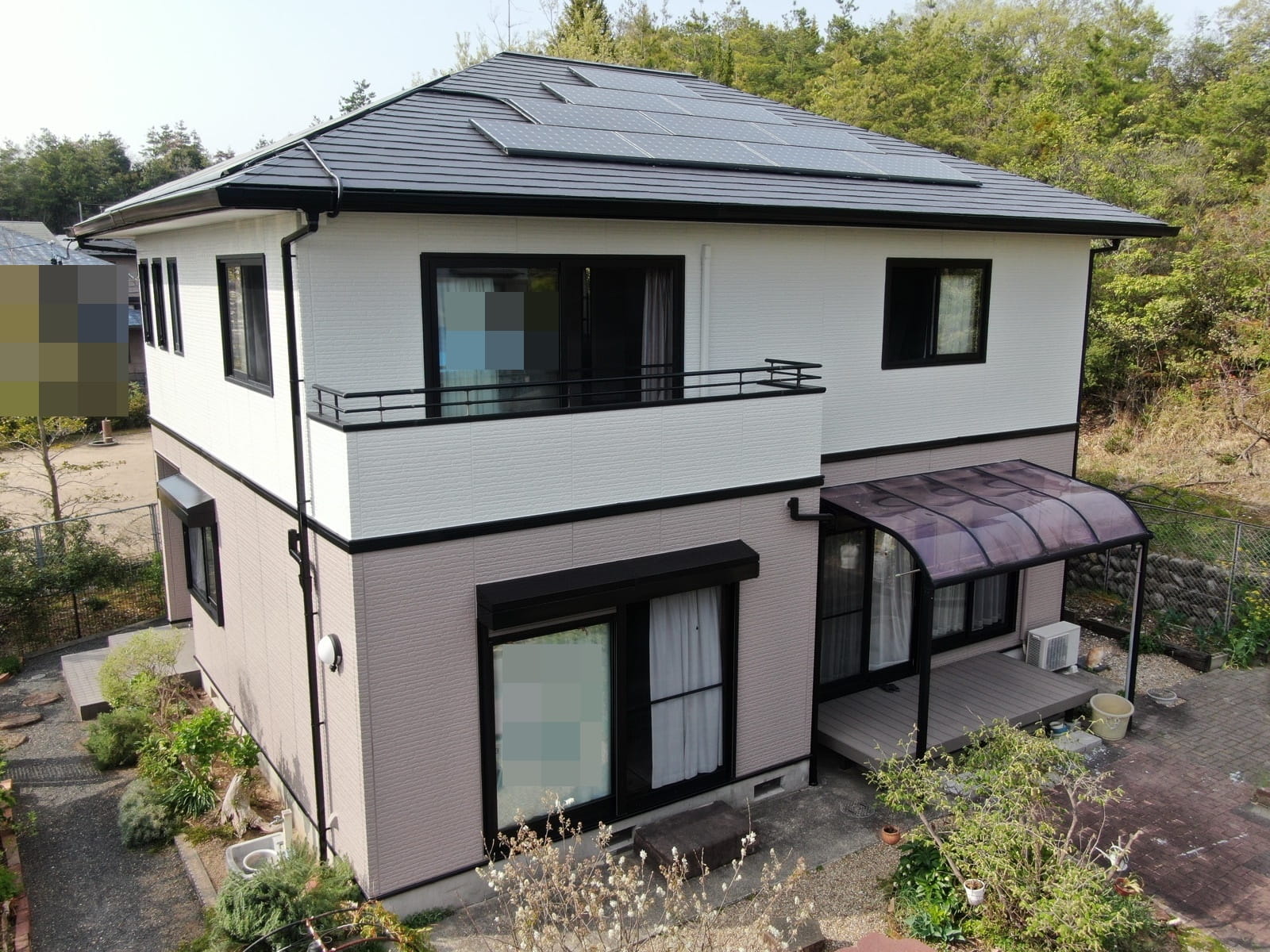 多治見市松坂町　屋根塗装工事　外壁塗装工事