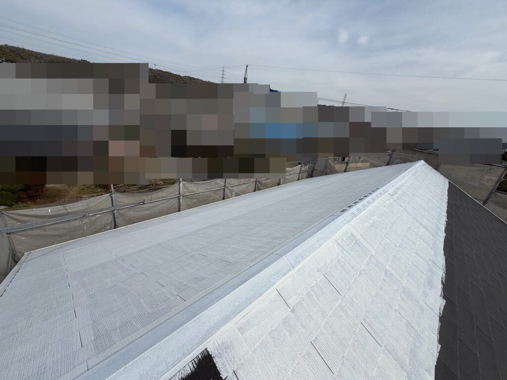 多治見市宝町 屋根　下塗り
