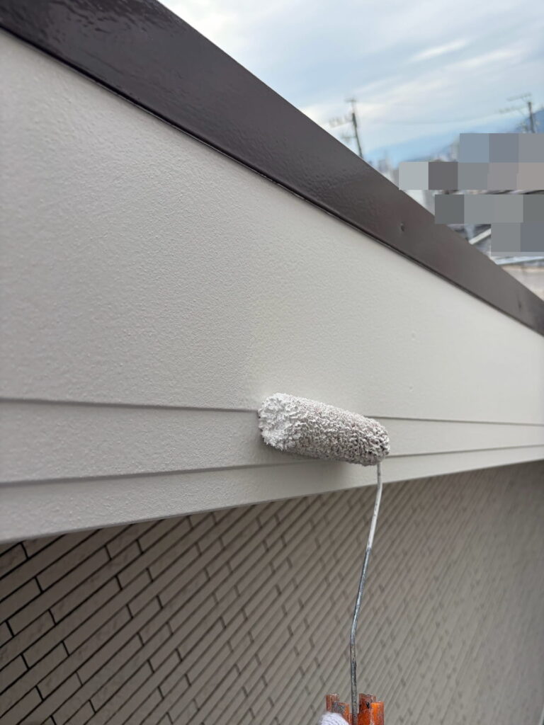 多治見市宝町 破風　付帯部塗装