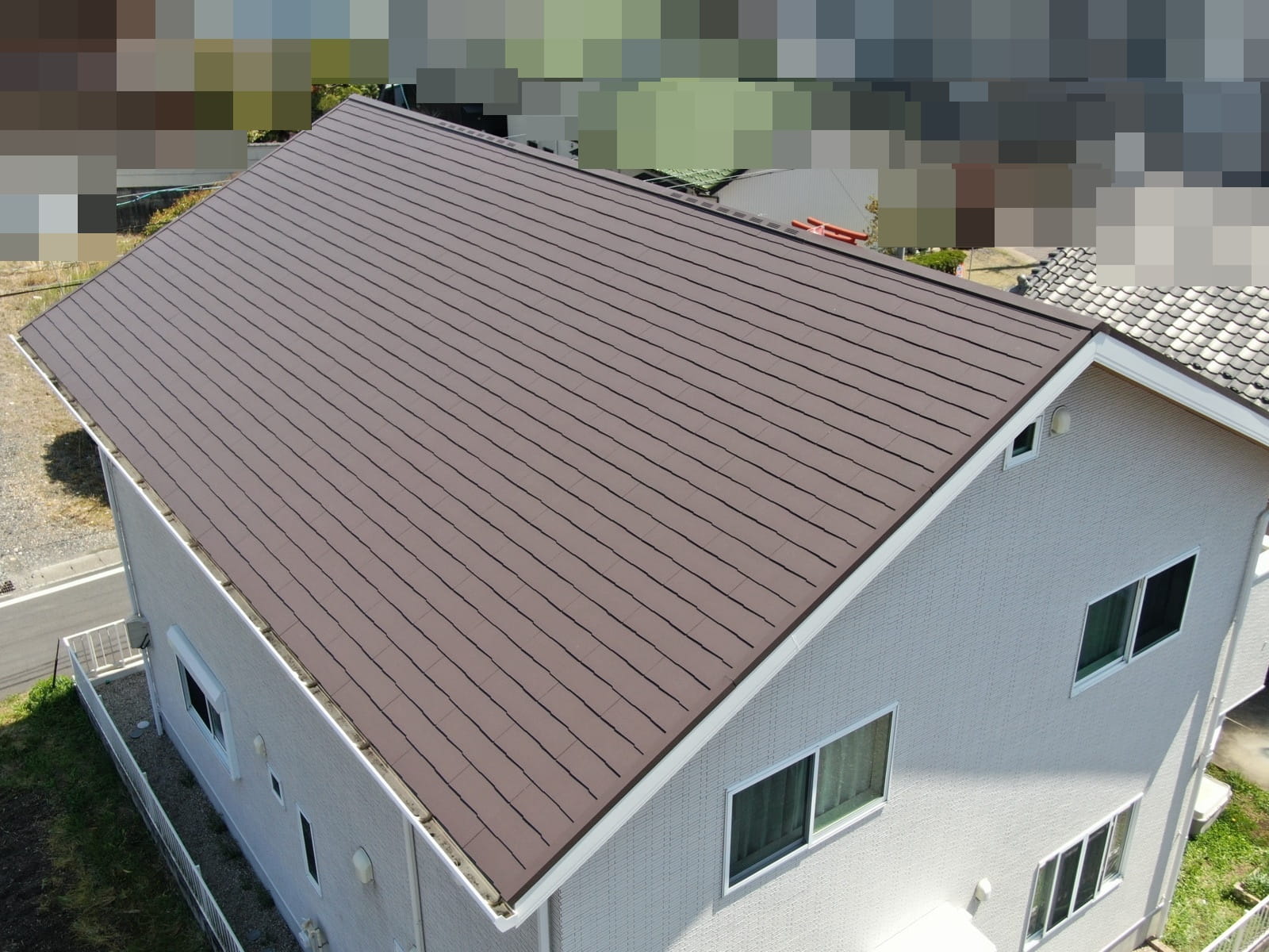多治見市宝町 屋根塗装　完成