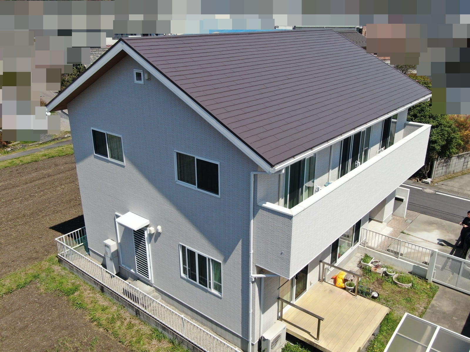 多治見市宝町 屋根塗装　完成