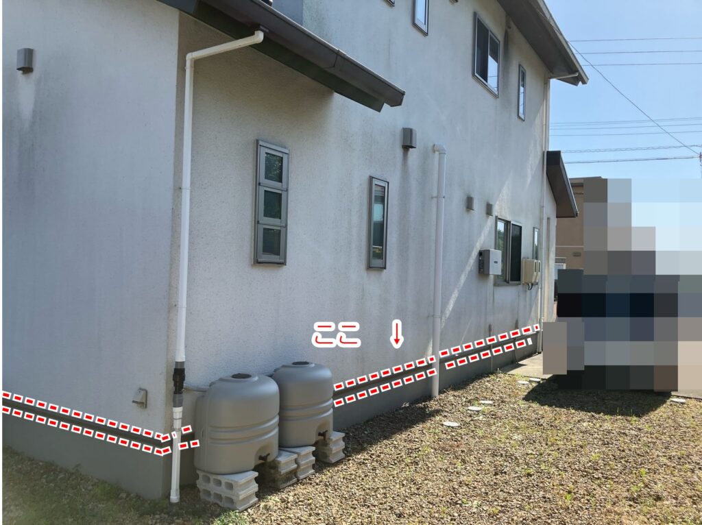 水切りの場所
