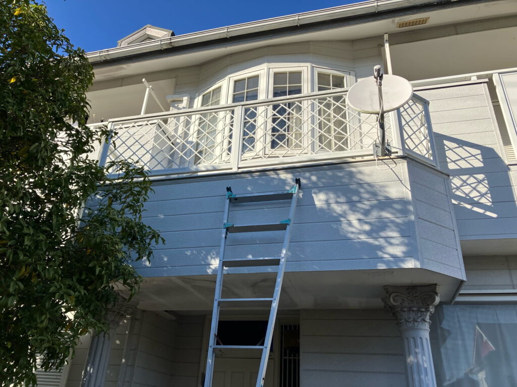 多治見市大畑町 ベランダから屋根に作り替え前
