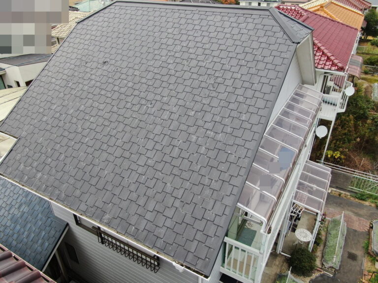 多治見市脇之島町　屋根塗装工事　施工前