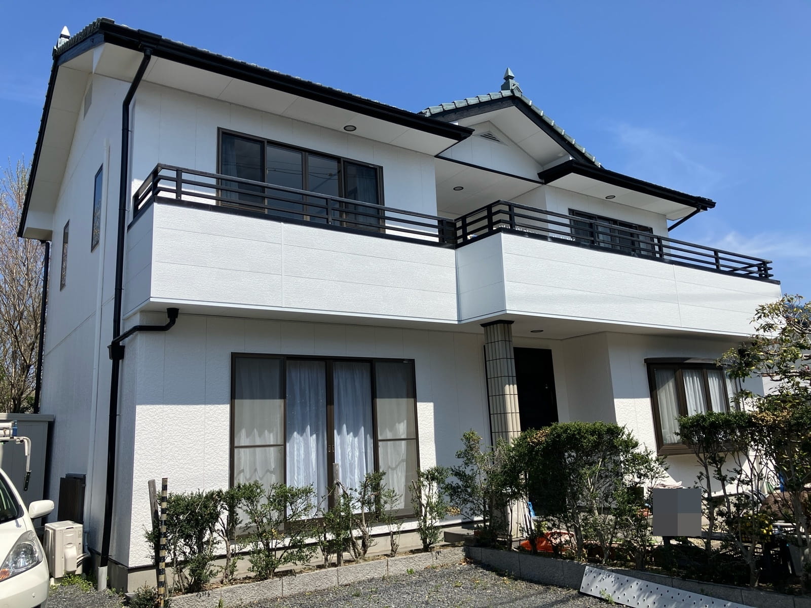 多治見市赤坂町　外壁塗装工事　完成