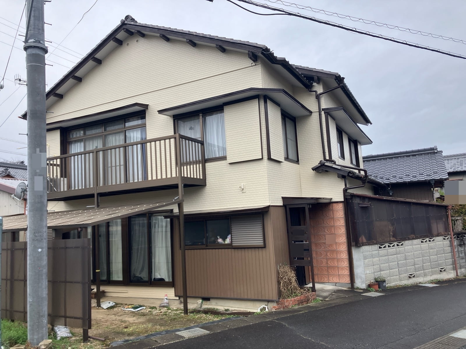 土岐市肥田町　外壁塗装工事　完成