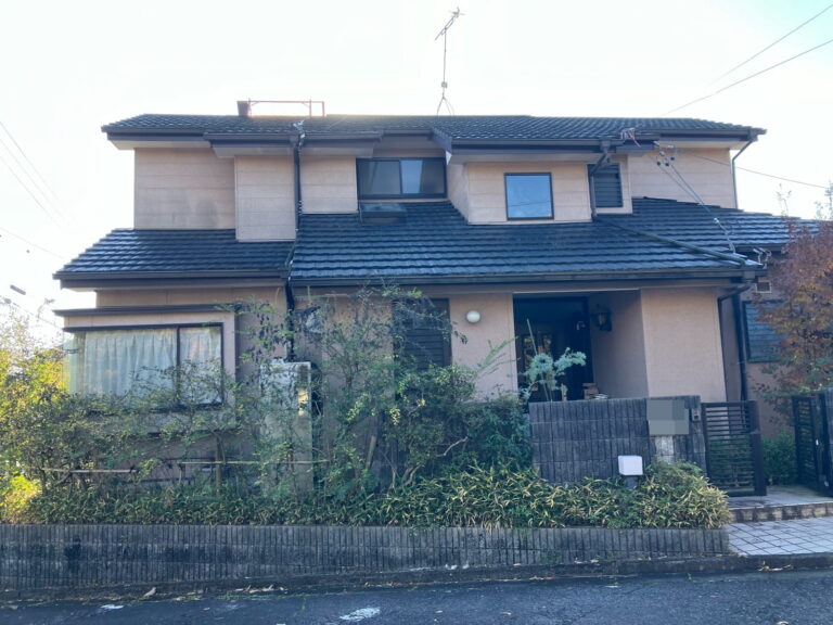 多治見市松坂町　外壁塗装工事　前