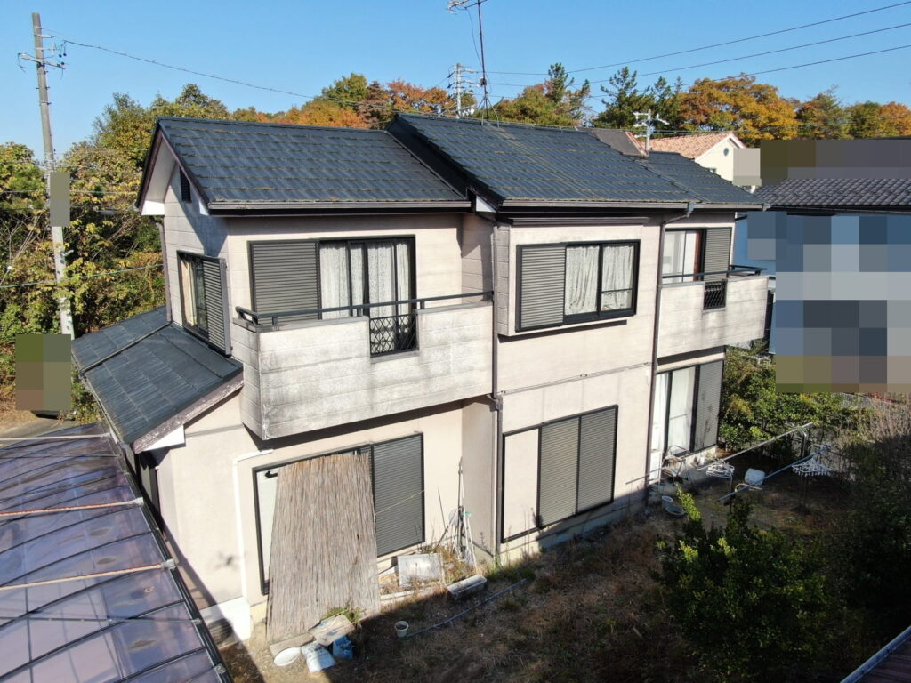 多治見市松坂町 外壁塗装工事 前