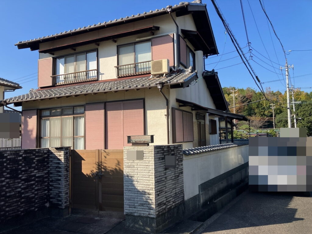 春日井市高森台　外壁塗装工事　施工前