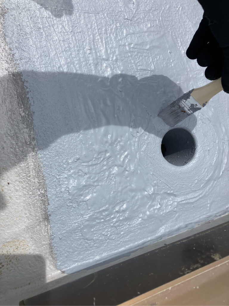 多治見市脇之島町 ドレン交換 防水工事