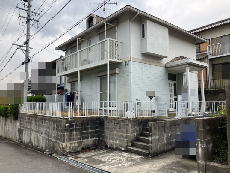 多治見市市之倉町　屋根外壁塗装工事　施工前