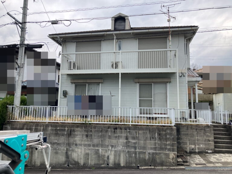 多治見市市之倉町　屋根外壁塗装工事　施工前