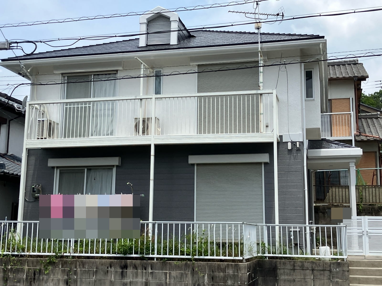 多治見市市之倉町　屋根外壁塗装工事　完成