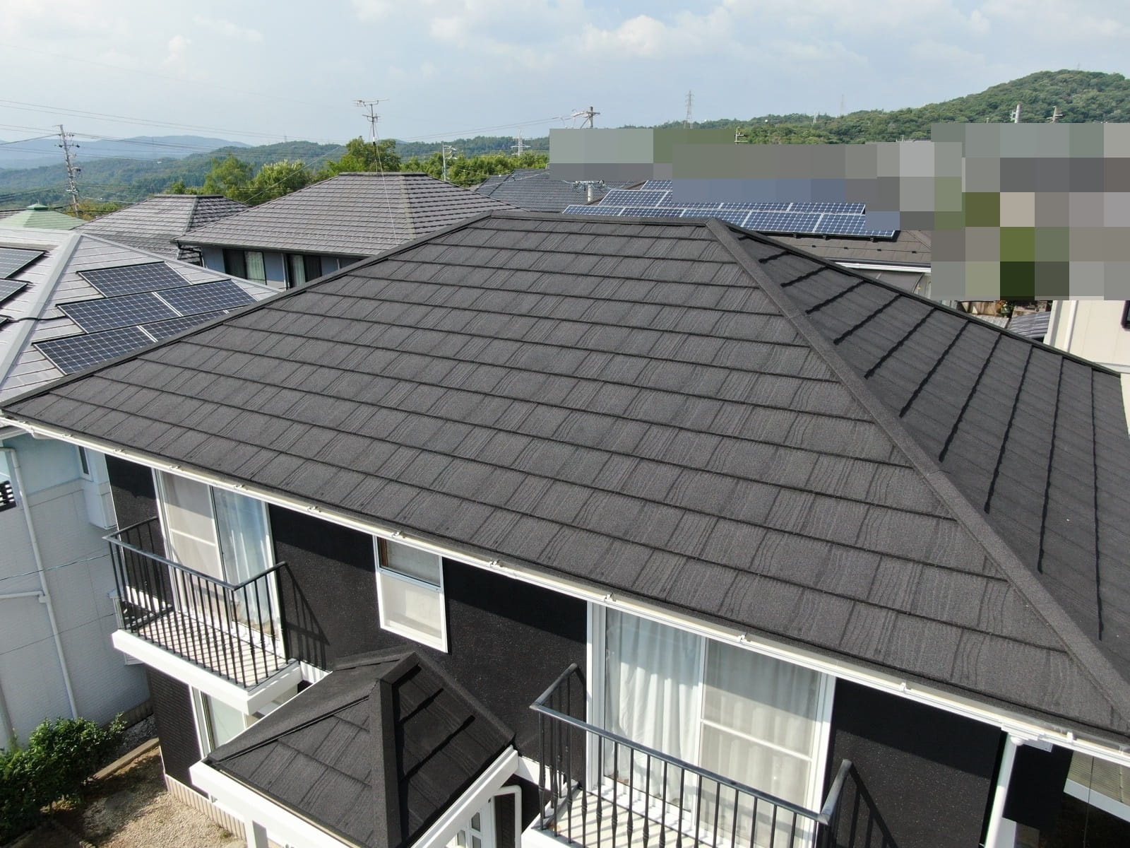 多治見市滝呂町　屋根カバー工事　施工後