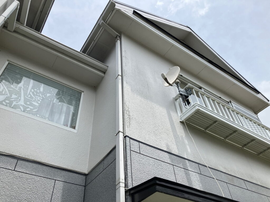 多治見市 外壁塗装 現調時 色の変退色